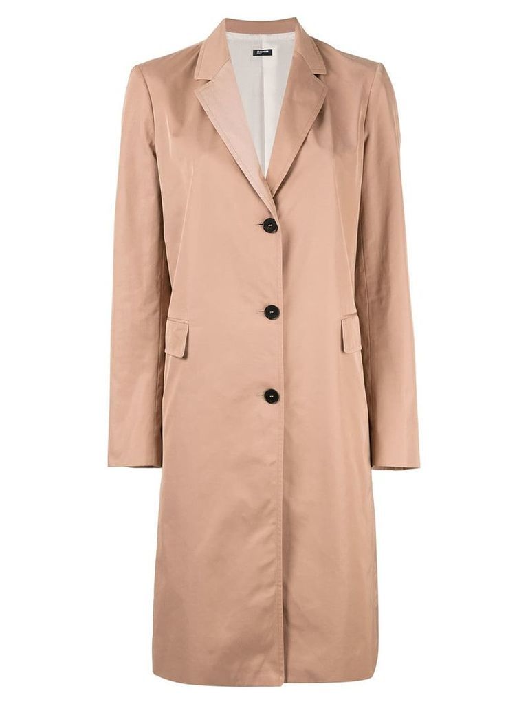 Jil Sander Navy Tailored blazer coat - Brown