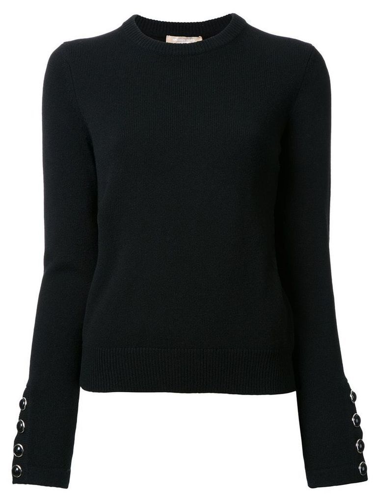 Michael Kors Collection cashmere crew neck jumper - Black