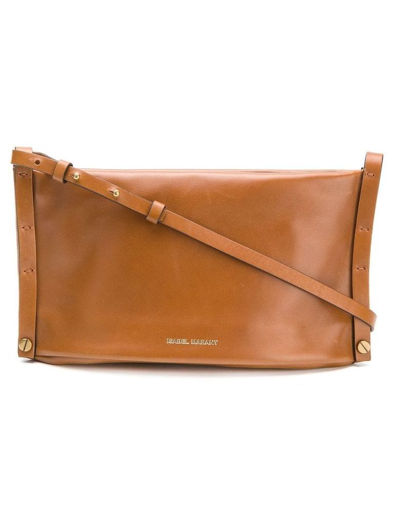 Isabel Marant top zipped shoulder bag - Brown