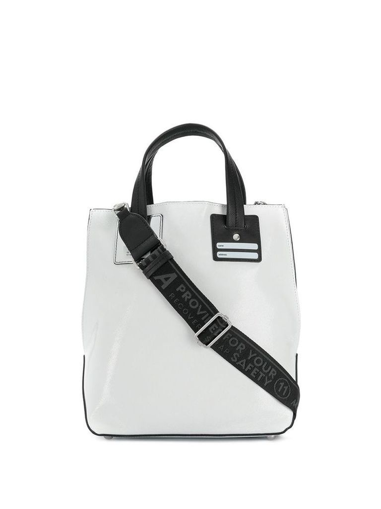 Maison Margiela structured shoulder bag - White