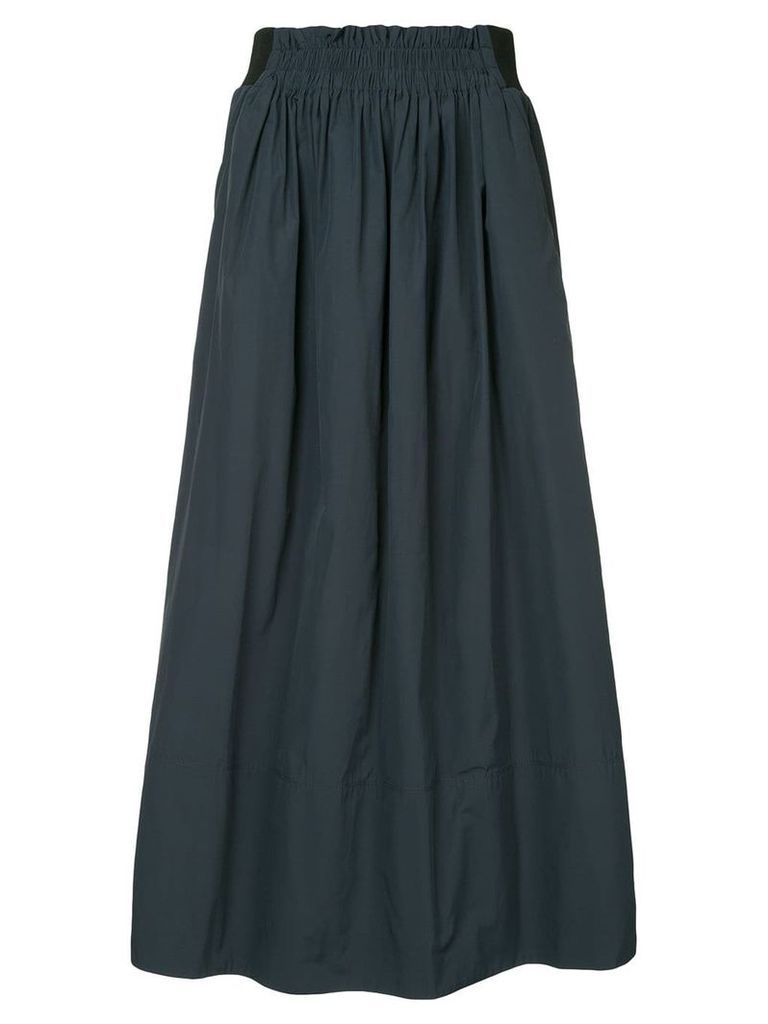 Tibi high-waist midi skirt - Blue