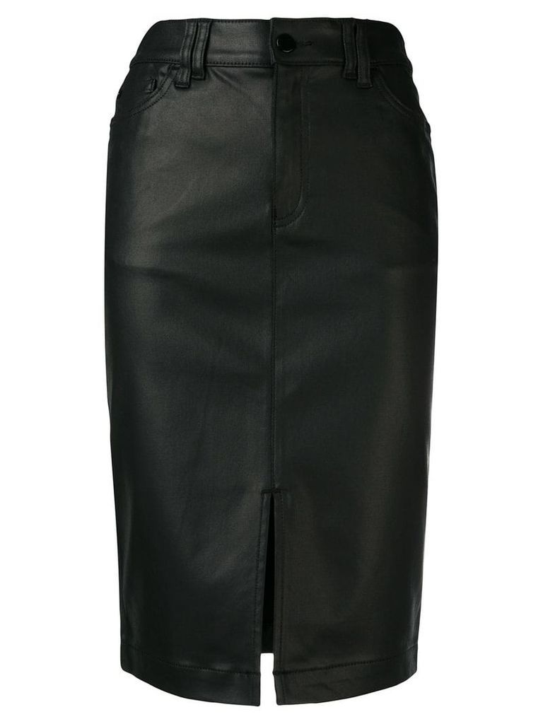 Emporio Armani high waisted pencil skirt - Black