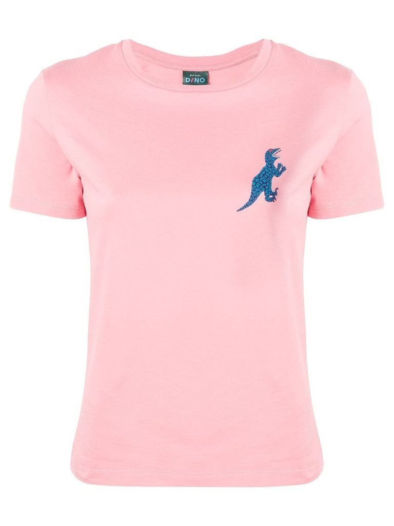 PS Paul Smith dinosaur logo T-shirt - Pink