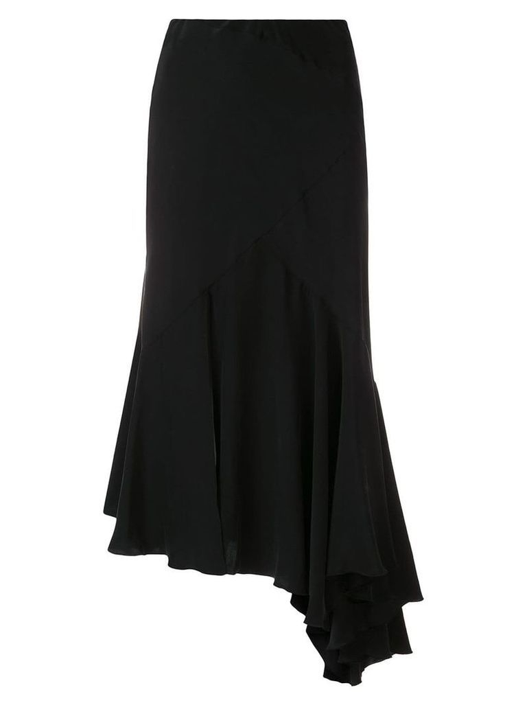 Simonetta Ravizza Tea asymmetric hem skirt - Black
