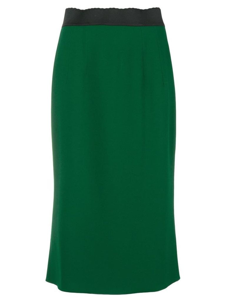 Dolce & Gabbana pencil midi skirt - Green