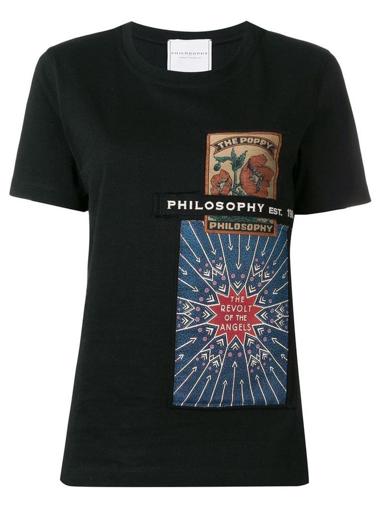 Philosophy Di Lorenzo Serafini The Poppy T-shirt - Black