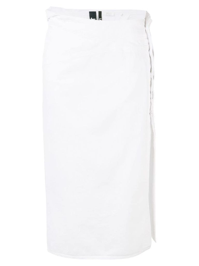 Jacquemus straight skirt - White