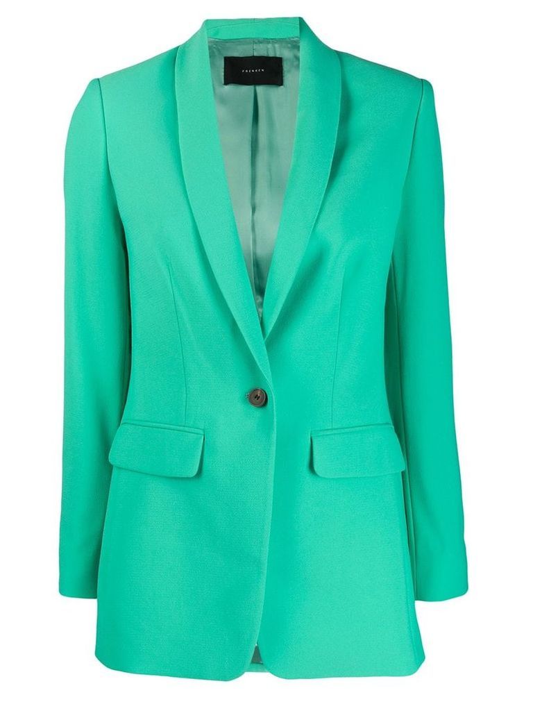 Frenken classic fitted blazer - Green