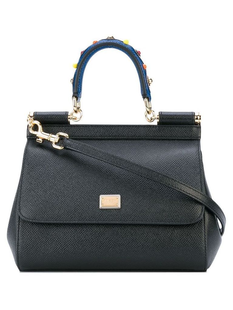 Dolce & Gabbana mini Sicily shoulder bag - Black