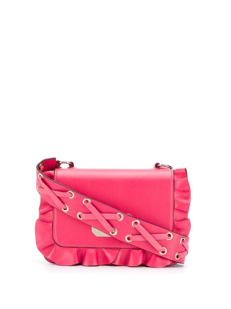 Red Valentino Rock ruffle crossbody bag - Pink