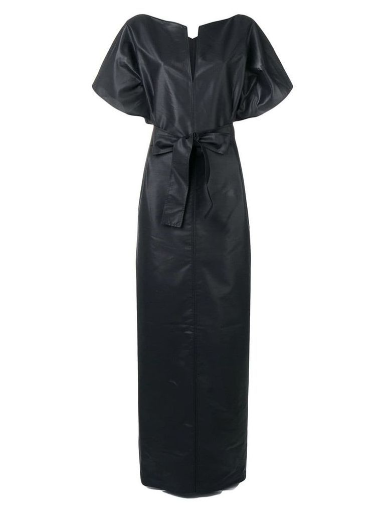 Givenchy long belted dress - Black