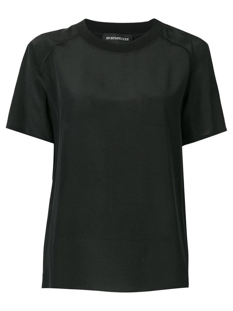 Sport Max Code round neck T-shirt - Black