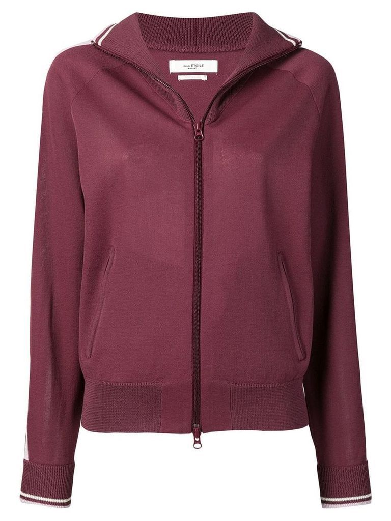 Isabel Marant Ã‰toile Darcey zipped cardigan - Red