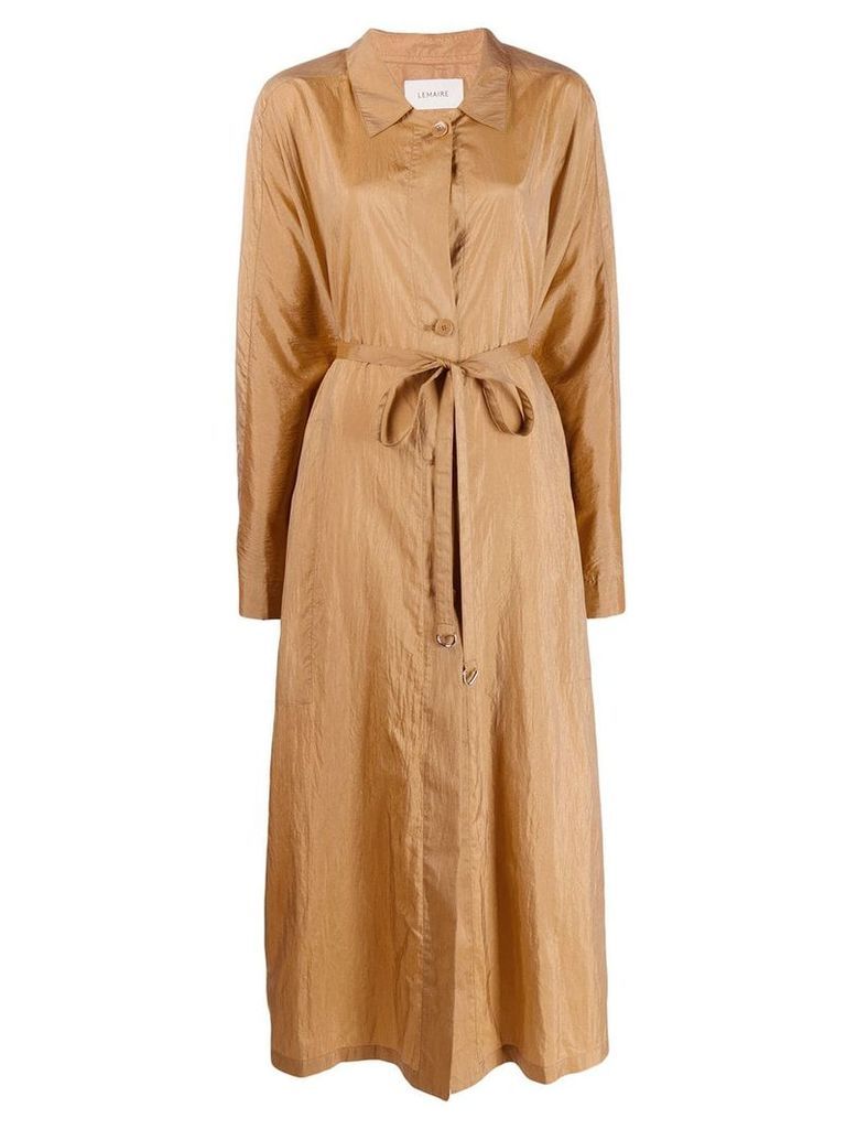 Lemaire oversized trench coat - Neutrals