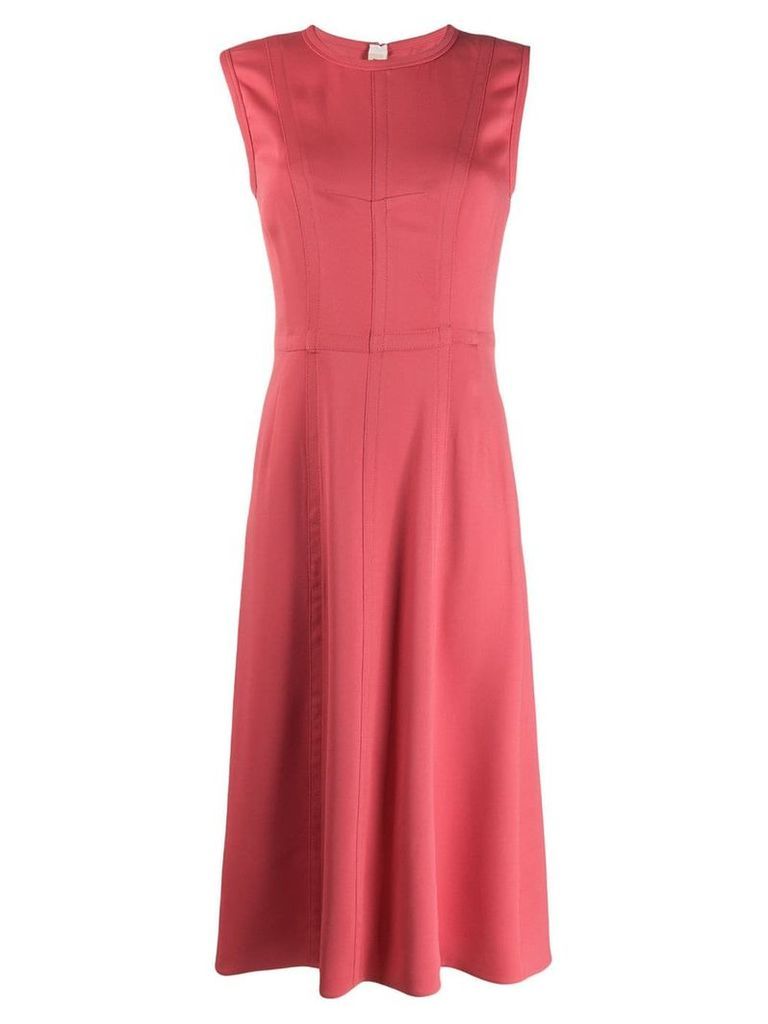 Marni sleeveless flared dress - Pink