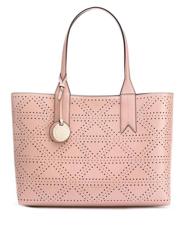 Emporio Armani classic shopper bag - Pink
