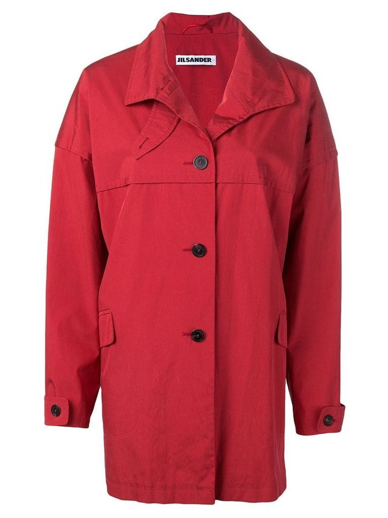 Jil Sander Pre-Owned 1990's loose coat - Red