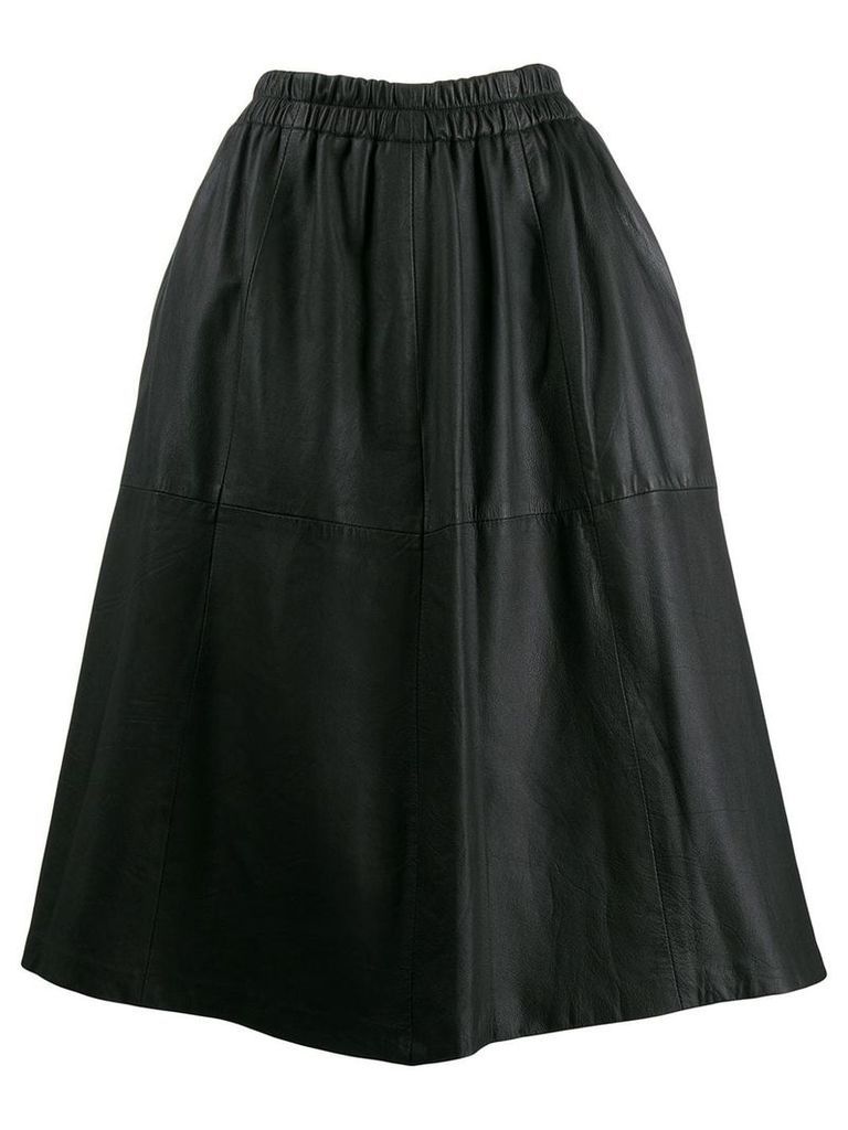A.N.G.E.L.O. Vintage Cult '90s leather skirt - Black