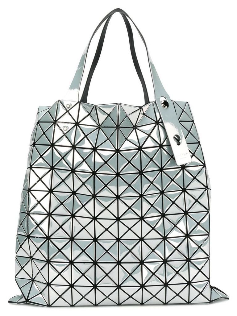 Bao Bao Issey Miyake geometric panel tote bag - White