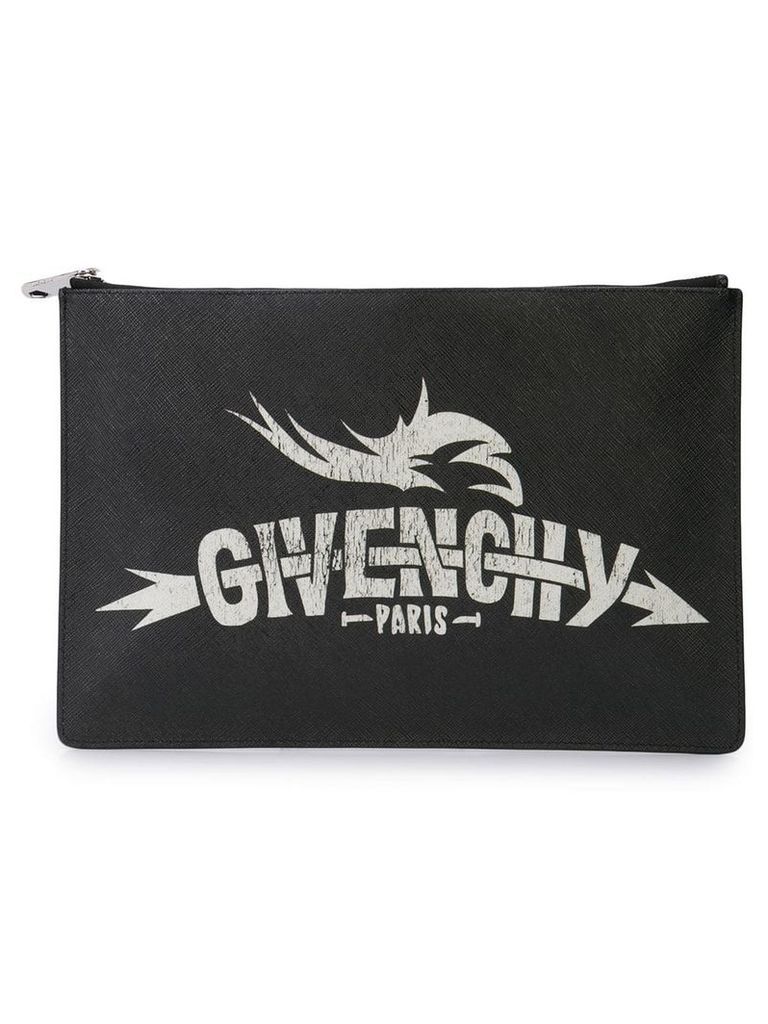 Givenchy Icon printed clutch bag - Black