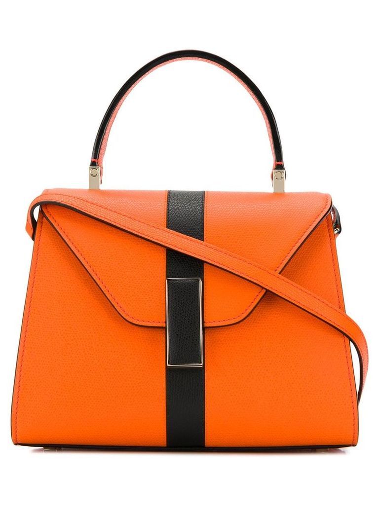 Valextra mini stripe handbag - Orange