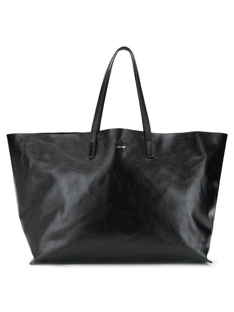 Jil Sander large tote bag - Black