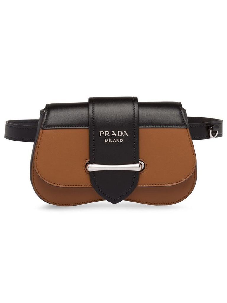 Prada Prada Sidonie leather belt-bag - Brown