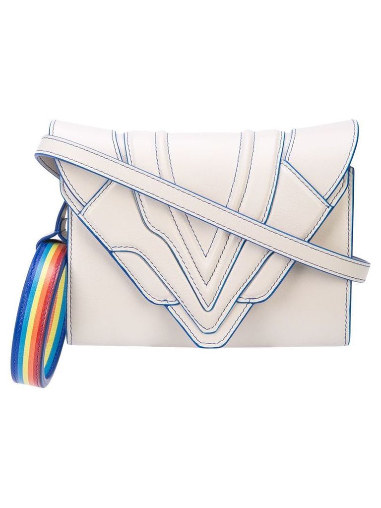 Elena Ghisellini Rainbow shoulder bag - Grey