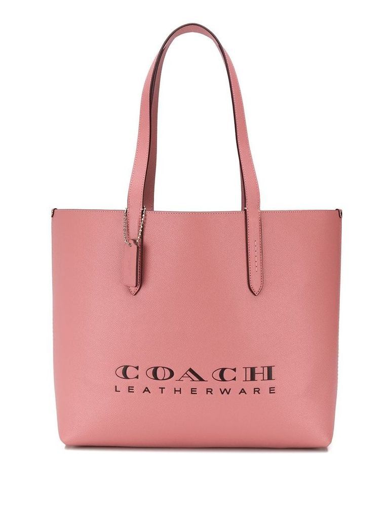 Coach logo tote bag - Pink