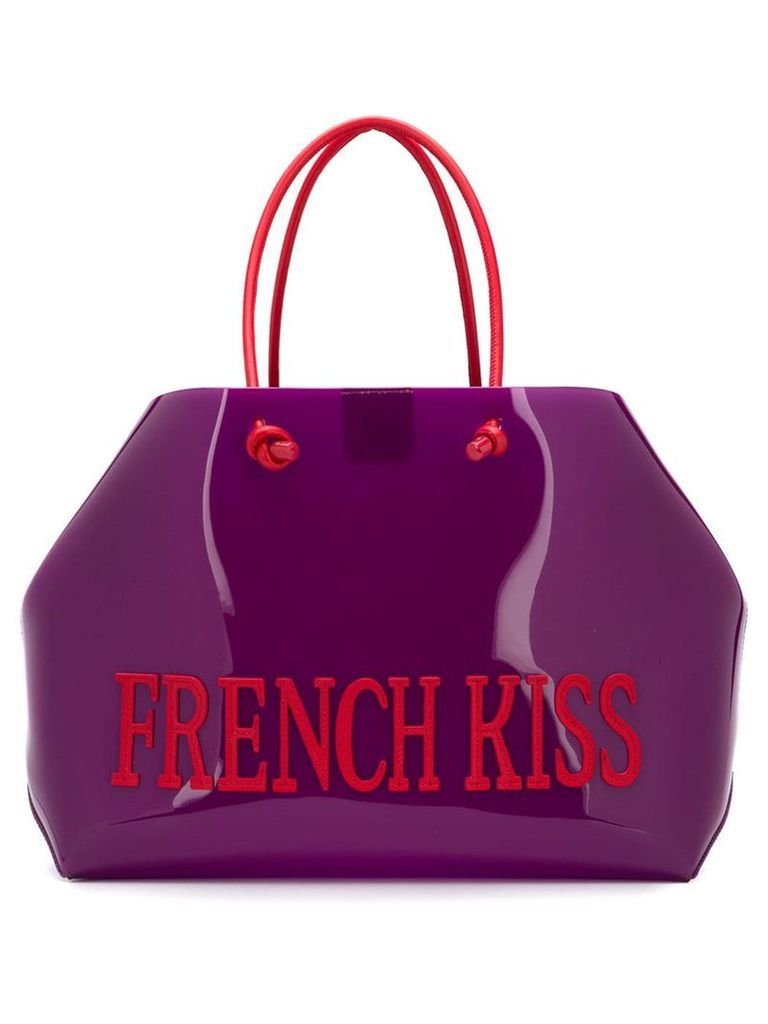Alberta Ferretti French Kiss large tote - Purple