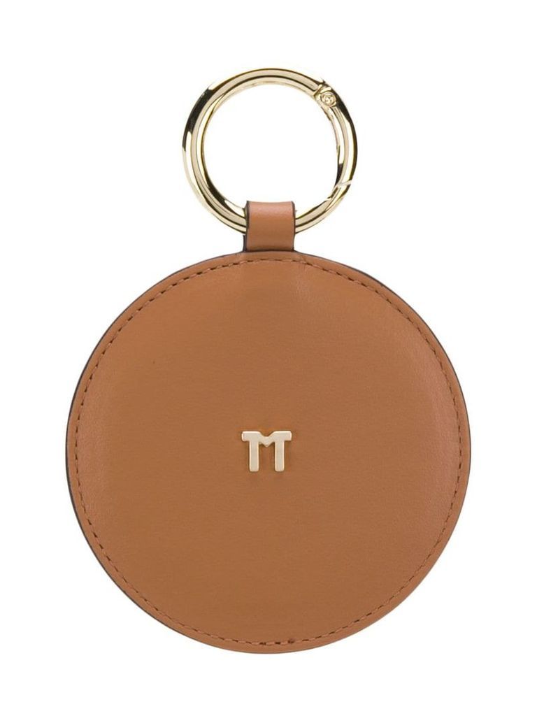 Tila March round handbag mirror - Brown