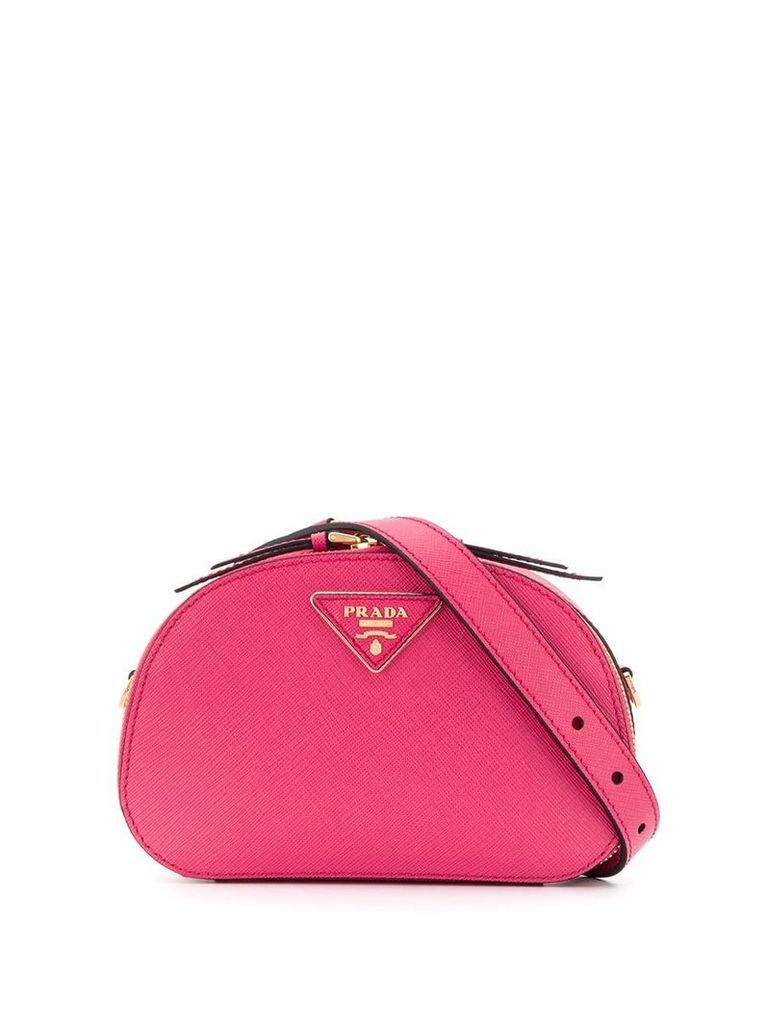 Prada logo plaque belt bag - Pink