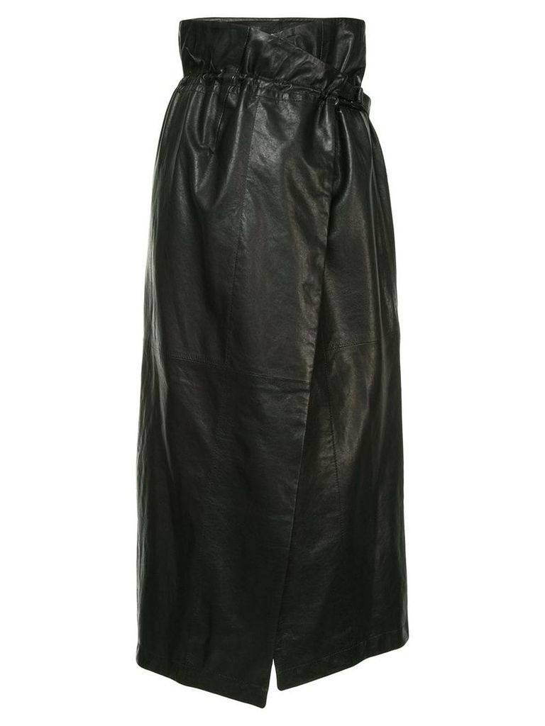 Ann Demeulemeester high-waisted wrap skirt - Black