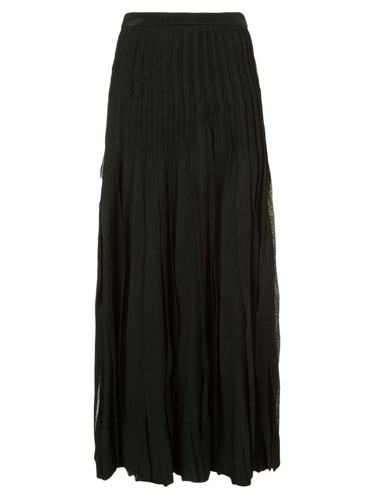 Carolina Herrera pleated skirt - Black