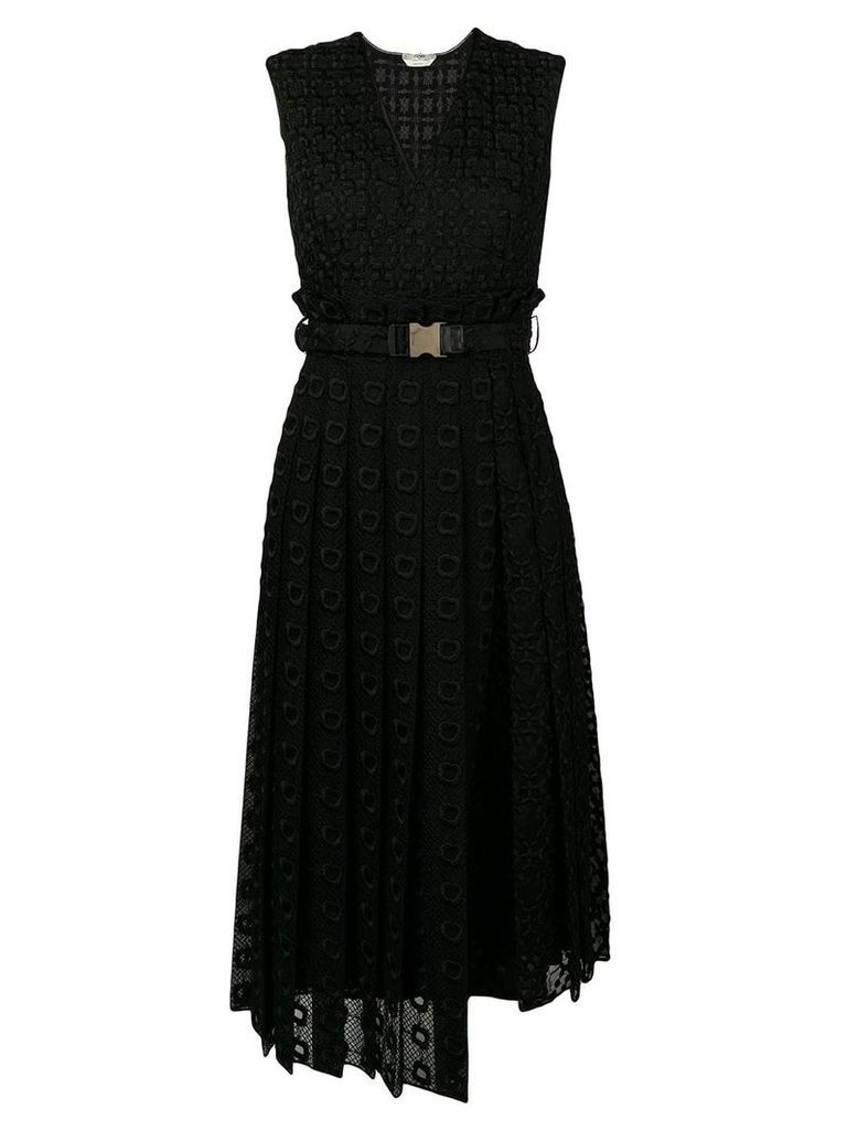Fendi structured evening dress - Black