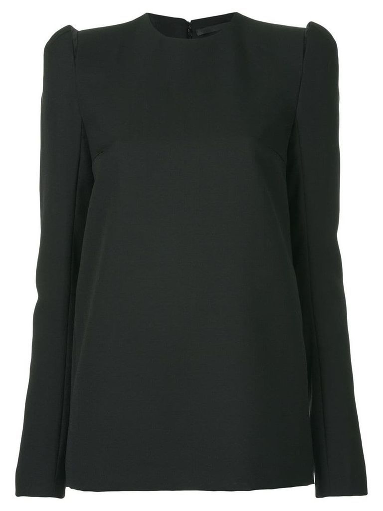 Haider Ackermann structured shoulders blouse - Black
