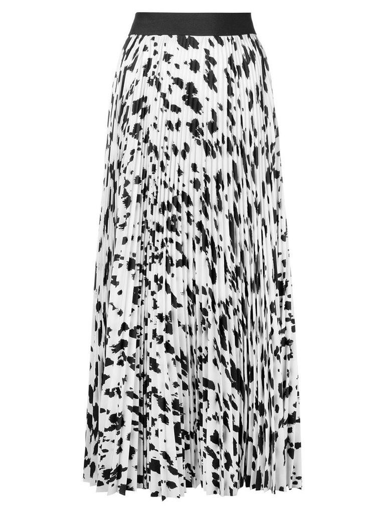 Ports 1961 pleated mid length skirt - White