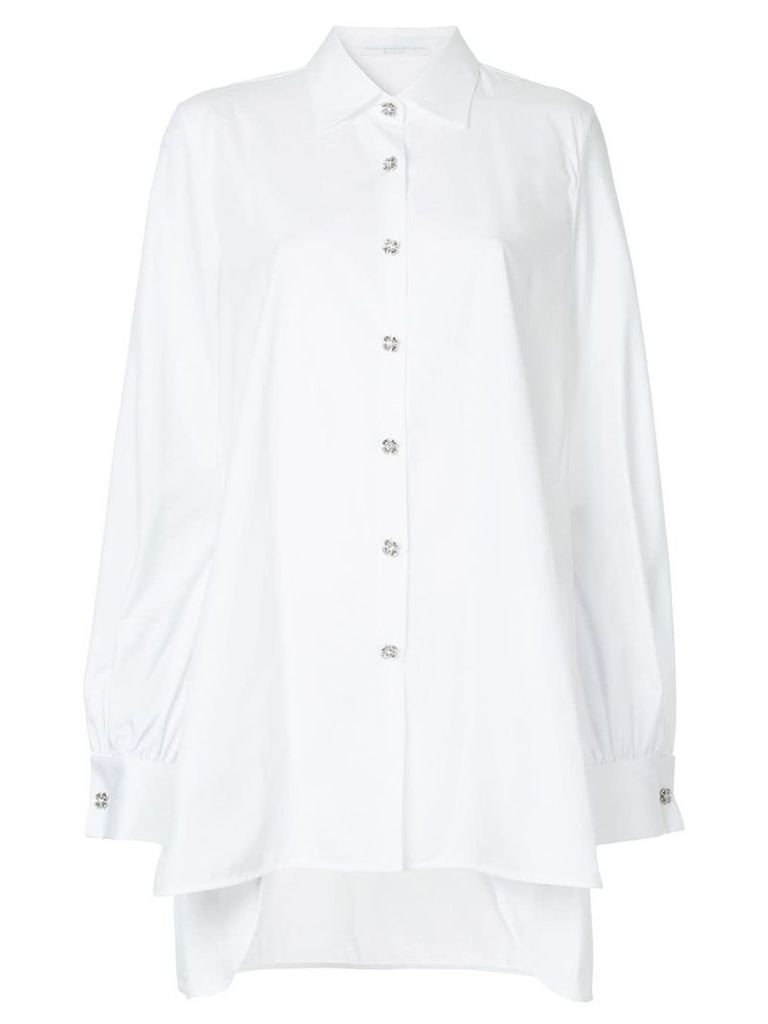 Ermanno Scervino mid-length shirt - White