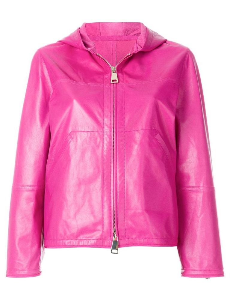 Sylvie Schimmel hooded zip up jacket - Pink