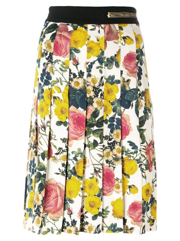 Fausto Puglisi contrast prints midi skirt - Multicolour