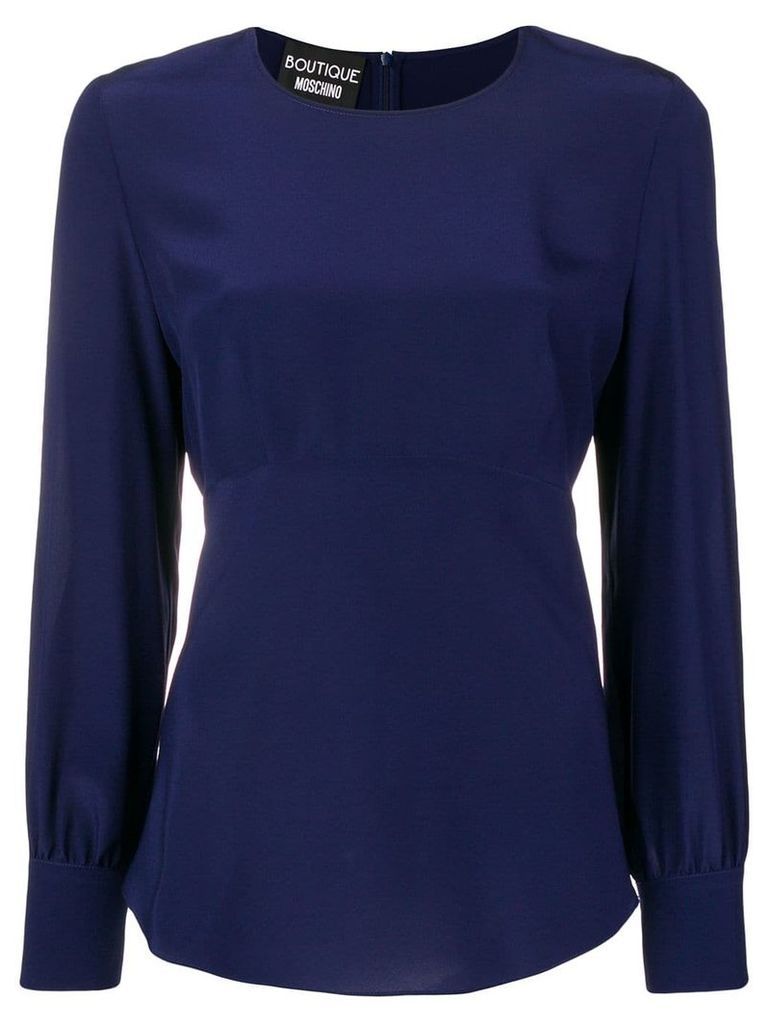 Boutique Moschino classic blouse - Blue