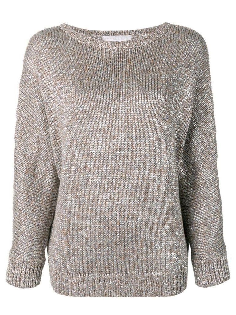 Fabiana Filippi metallic knitted sweater