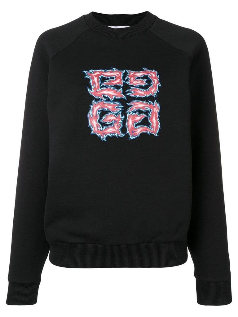 Givenchy logo sweatshirt - Black