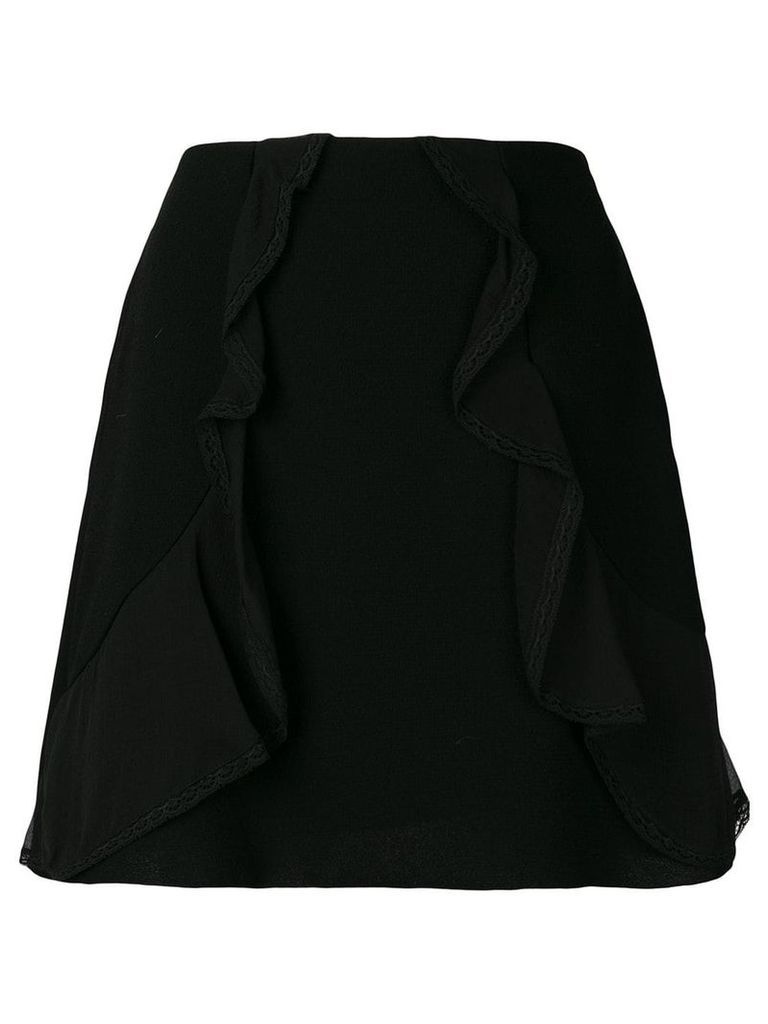 See By Chloé ruffle trim skirt - Black