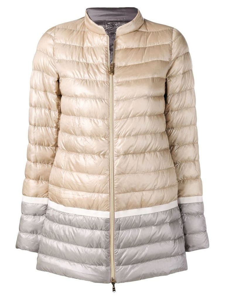 Herno padded mid coat - Neutrals