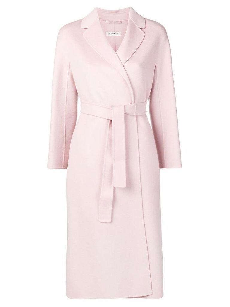 'S Max Mara belted coat - Pink