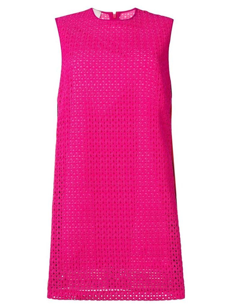 Pinko perforated shift dress