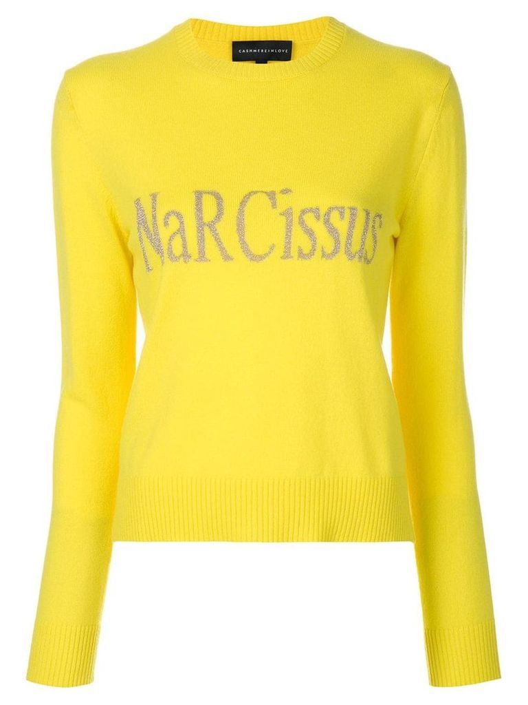Cashmere In Love Kristie sweater - Yellow