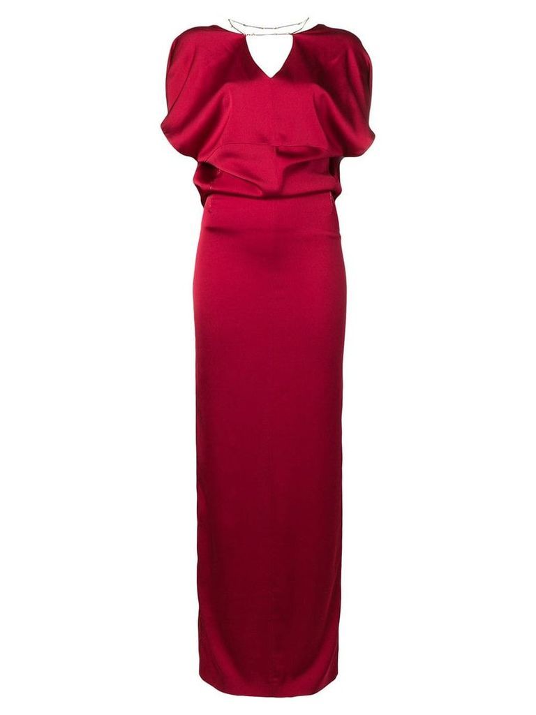 Poiret long dress - Red