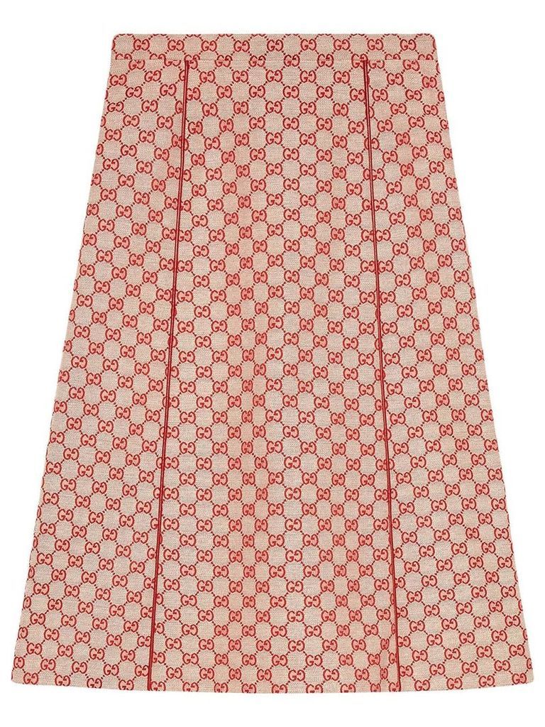 Gucci GG canvas skirt - Neutrals